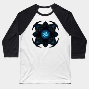 Shanti Om / Mandala Baseball T-Shirt